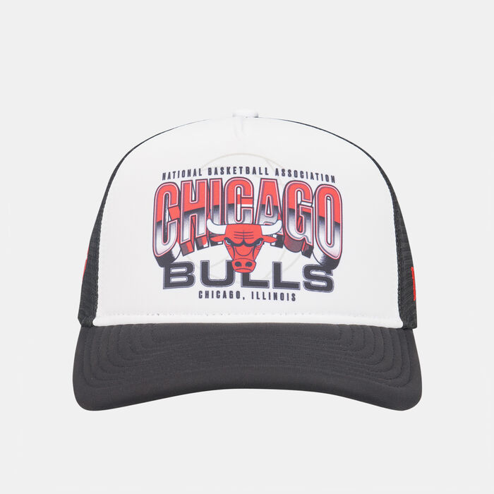 New Era Men's NBA Chicago Bulls Team Colour Trucker Cap Black New Era Men's NBA Chicago Bulls Team Colour Trucker Cap Black image number 0