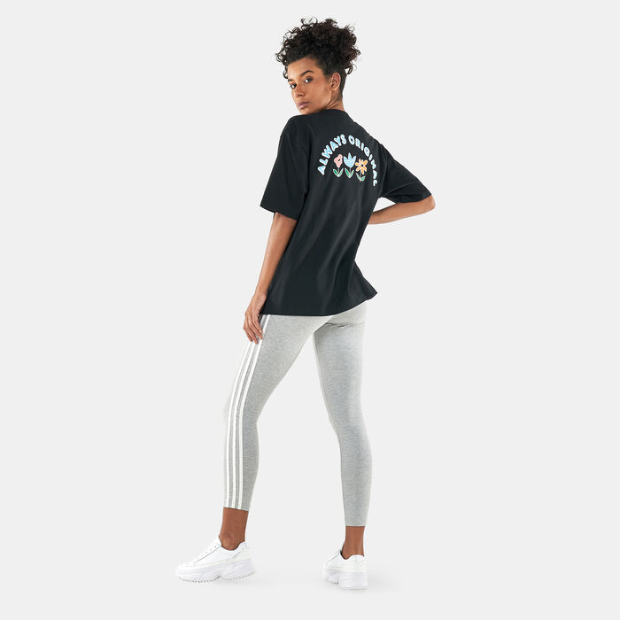 adidas Originals Women's Always Original Loose Graphic T-Shirt Black adidas Originals Women's Always Original Loose Graphic T-Shirt Black image number 2