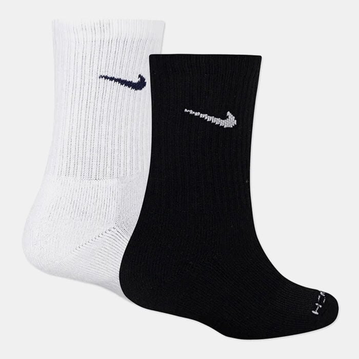 Nike Air Max Cushioned Crew Socks (2 Pairs) Black Nike Air Max Cushioned Crew Socks (2 Pairs) Black image number 1