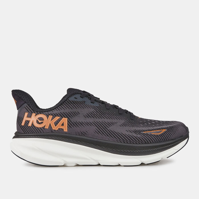 HOKA Women's Clifton 9 Wide Running Shoe Black HOKA Women's Clifton 9 Wide Running Shoe Black image number 0