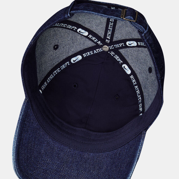 Nike Club Unstructured Denim Cap Blue image number 4