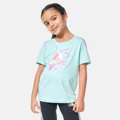 adidas Kids' Summer Graphic T-Shirt (Older Kids) Green adidas Kids' Summer Graphic T-Shirt (Older Kids) Green