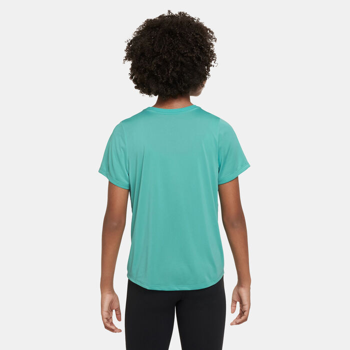 Nike Kids' One Dri-FIT Top Green Nike Kids' One Dri-FIT Top Green image number 1