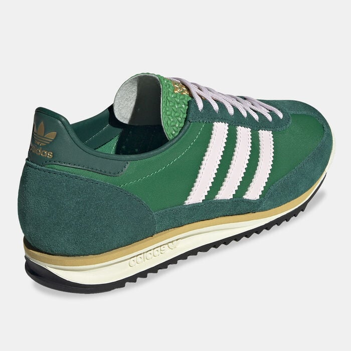 adidas Originals Women's SL 72 Shoes Green adidas Originals Women's SL 72 Shoes Green image number 2
