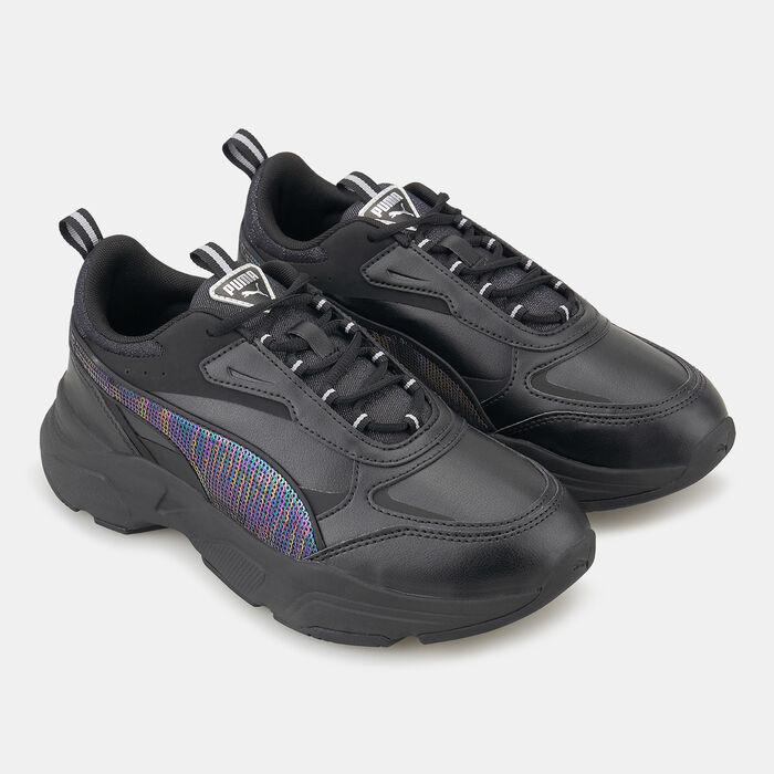 PUMA Women's Cassia Winter Wonderland Shoe Black PUMA Women's Cassia Winter Wonderland Shoe Black image number 1