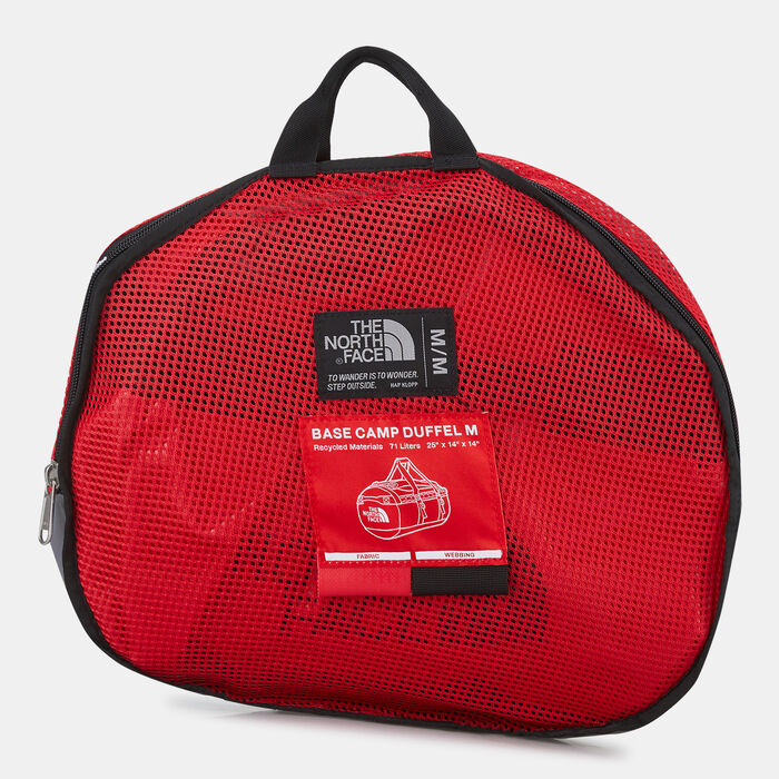 The North Face Base Camp Duffel (Medium) Red image number 4