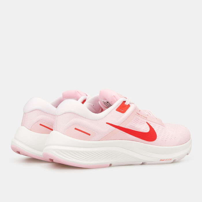 Nike Women's Air Zoom Structure 24 Shoe Pink Nike Women's Air Zoom Structure 24 Shoe Pink image number 2