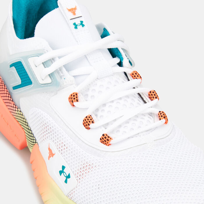Under Armour Men's Project Rock 5 Training Shoe White Under Armour Men's Project Rock 5 Training Shoe White image number 5