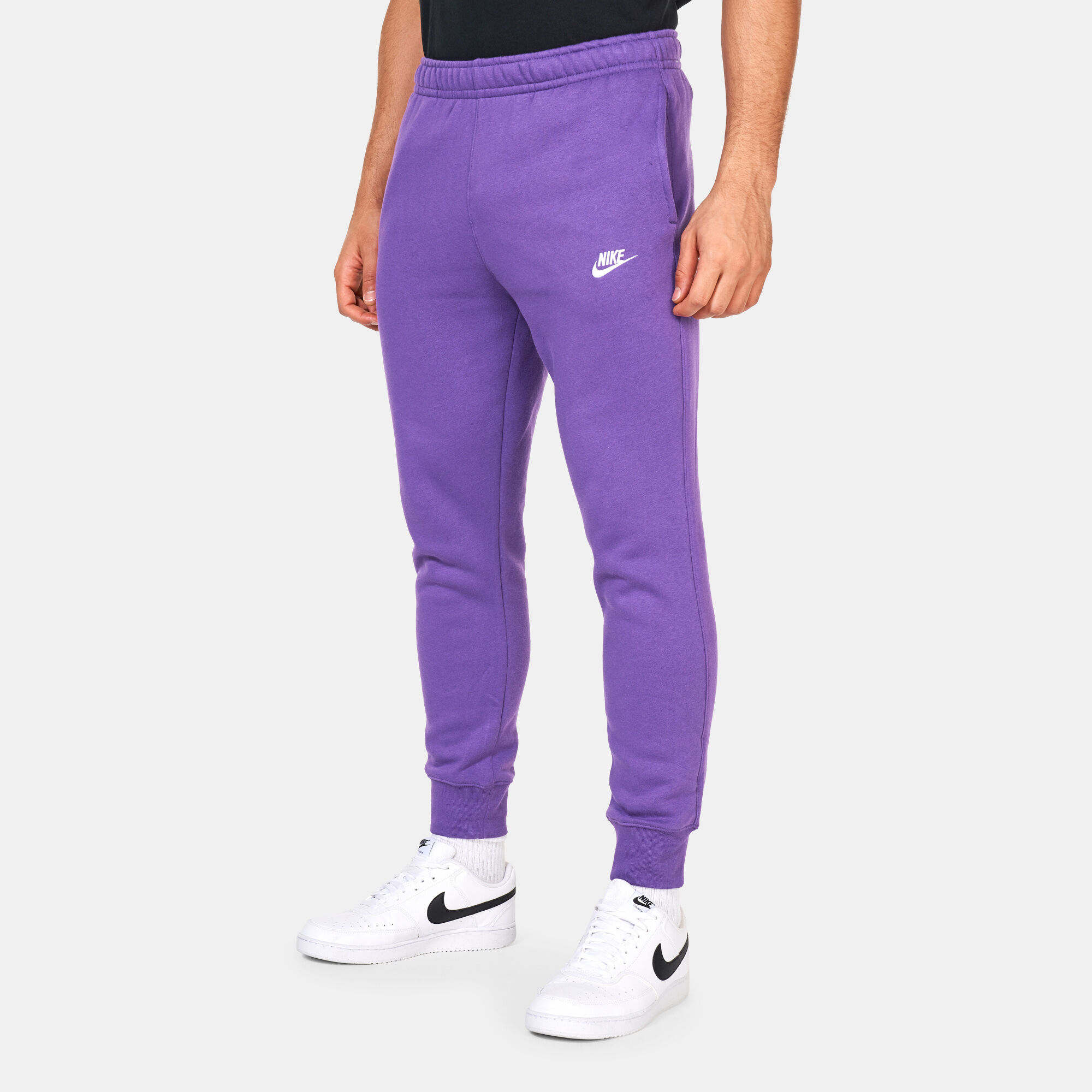Sportswear Club Fleece Joggers Purple Nike in KSA SSS