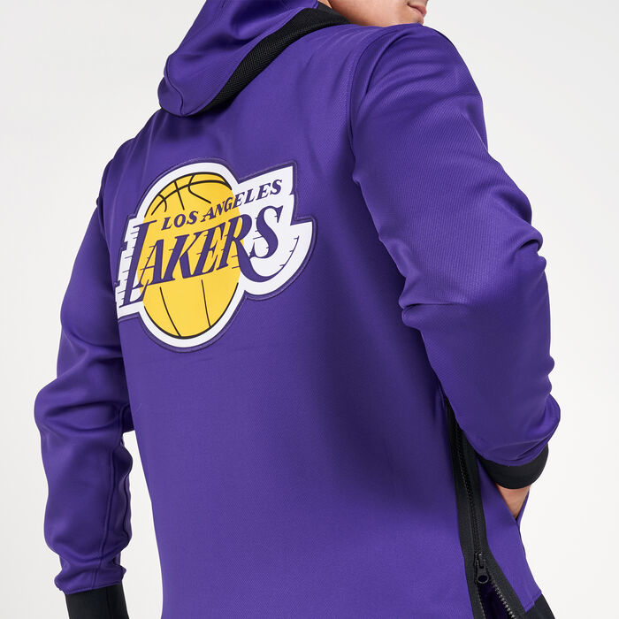 Men's Los Angeles Lakers Nike Purple Showtime Therma Flex Performance  Full-Zip Hoodie