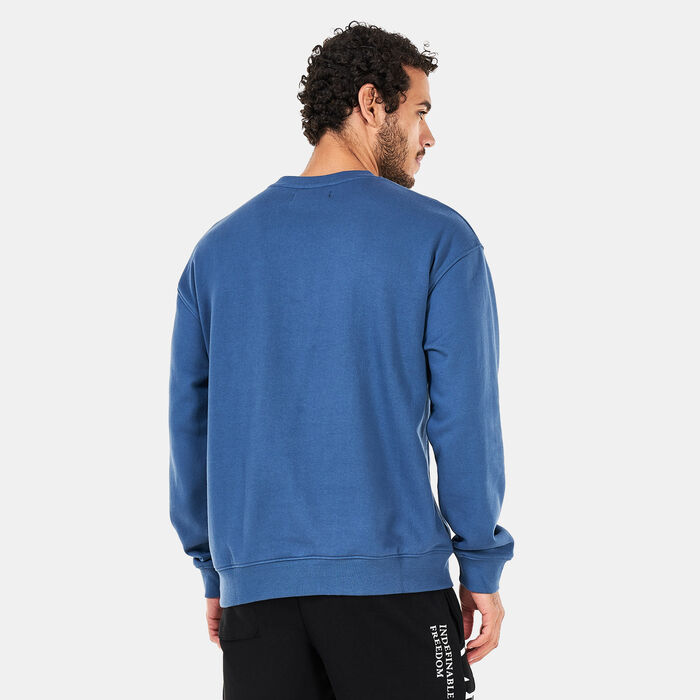 Tee Library Men's Sweatshirt Blue Tee Library Men's Sweatshirt Blue image number 1