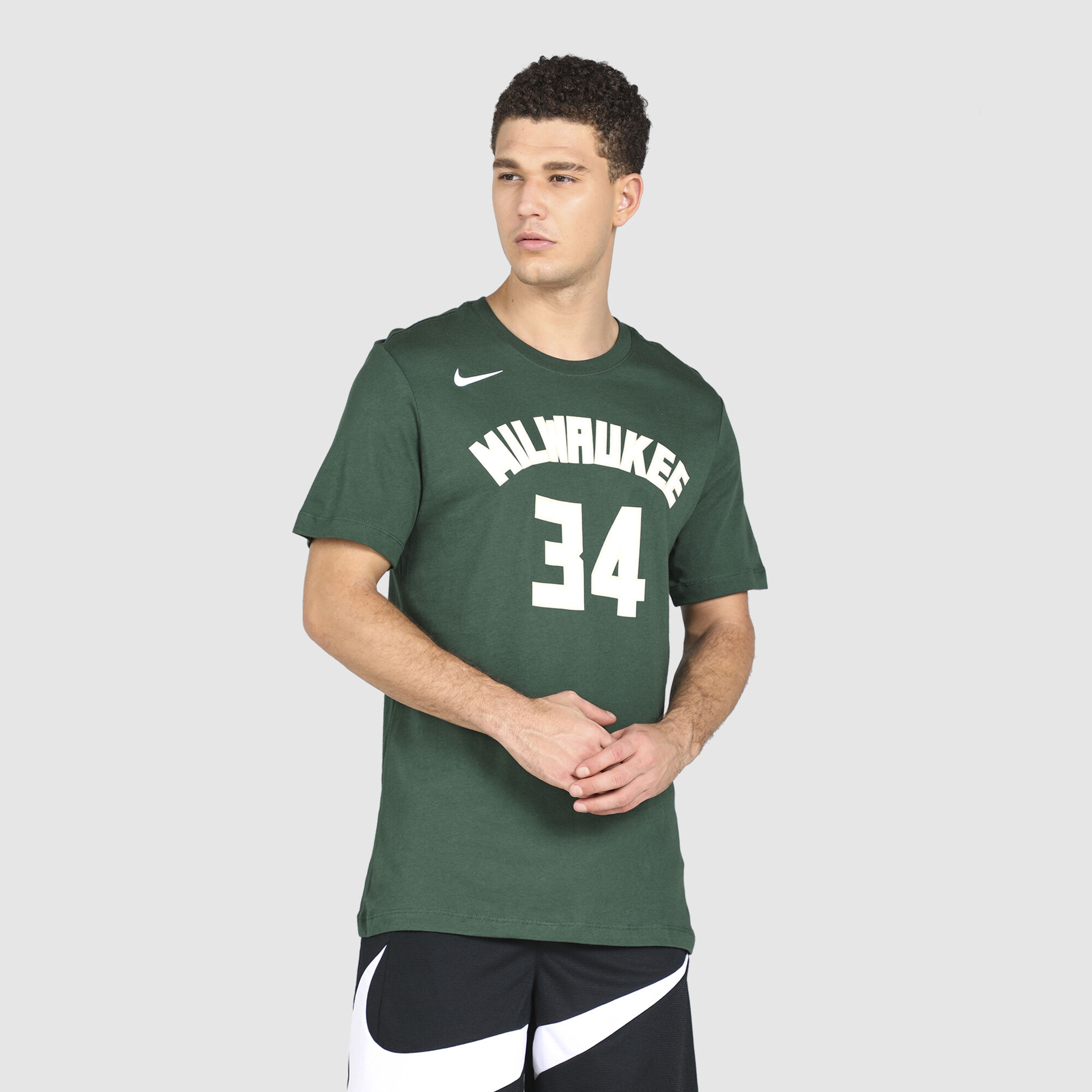 Men s NBA Milwaukee Bucks Giannis Antetokounmpo T Shirt