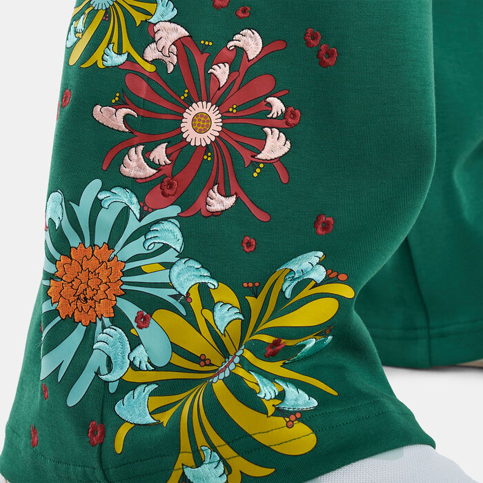 PUMA Women's x LIBERTY Flared Pants Green PUMA Women's x LIBERTY Flared Pants Green image number 3
