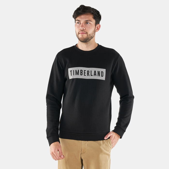Timberland Men's Oyster River Brand Carrier Sweatshirt Black Timberland Men's Oyster River Brand Carrier Sweatshirt Black image number 0