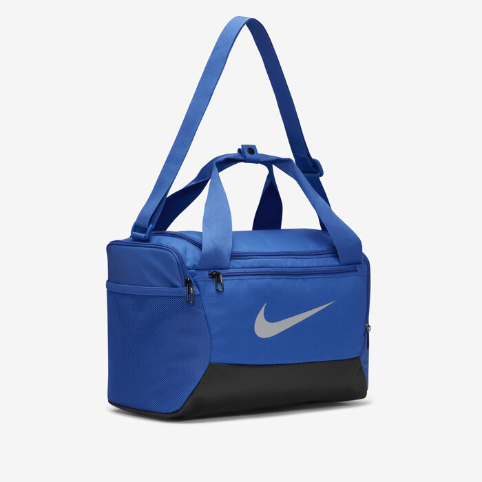 Nike Brasilia 9.5 Training Duffel Bag (Extra-Small) Blue Nike Brasilia 9.5 Training Duffel Bag (Extra-Small) Blue image number 2