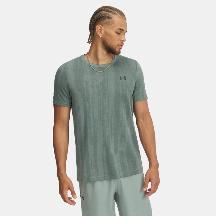 Under Armour Men's Vanish Seamless Novelty T-Shirt Green Under Armour Men's Vanish Seamless Novelty T-Shirt Green image number 0