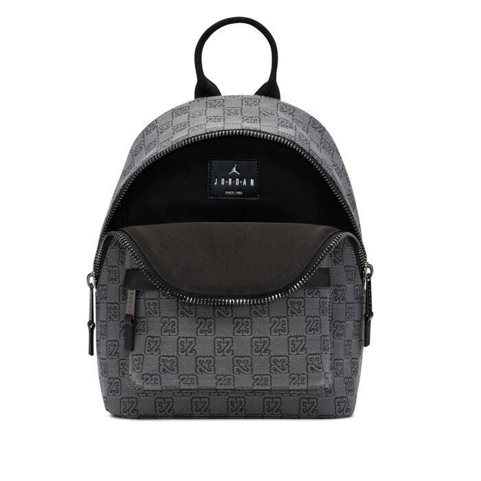 Jordan Monogram Mini Backpack Grey Jordan Monogram Mini Backpack Grey image number 5