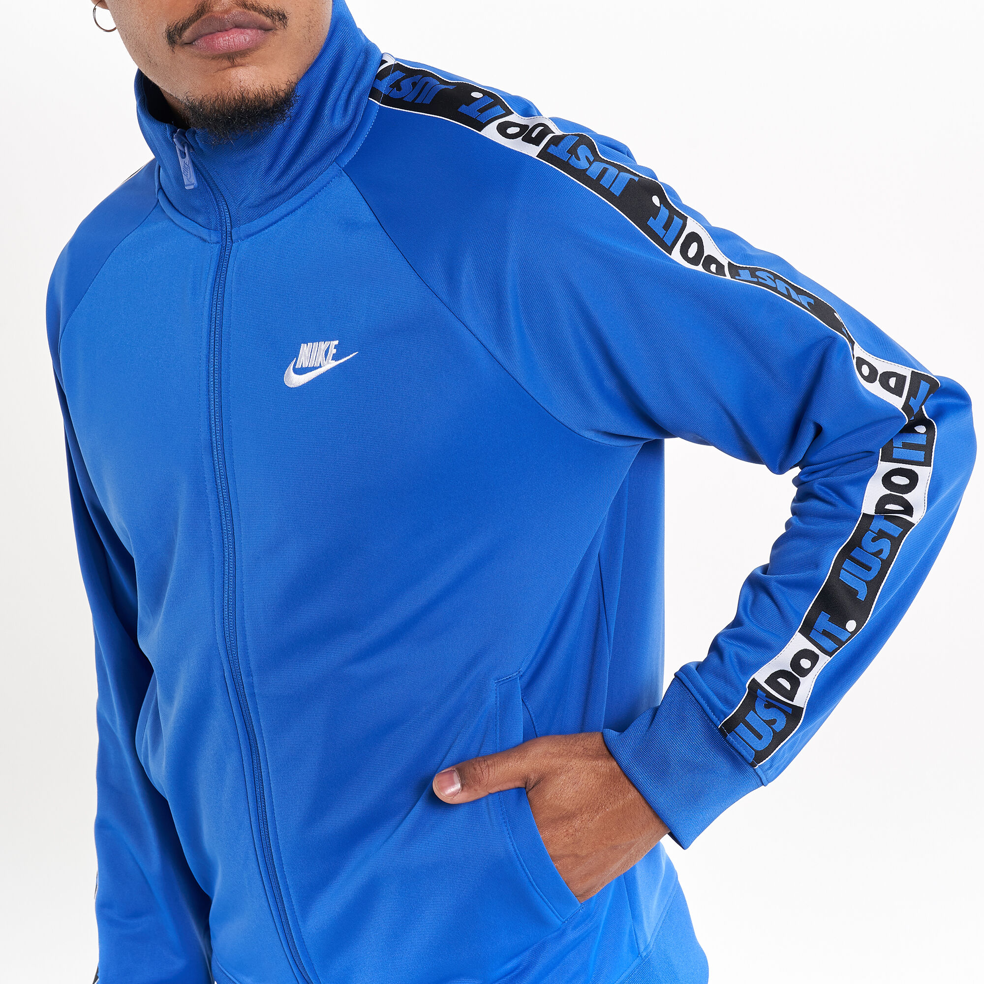 Nike taped track 2025 jacket