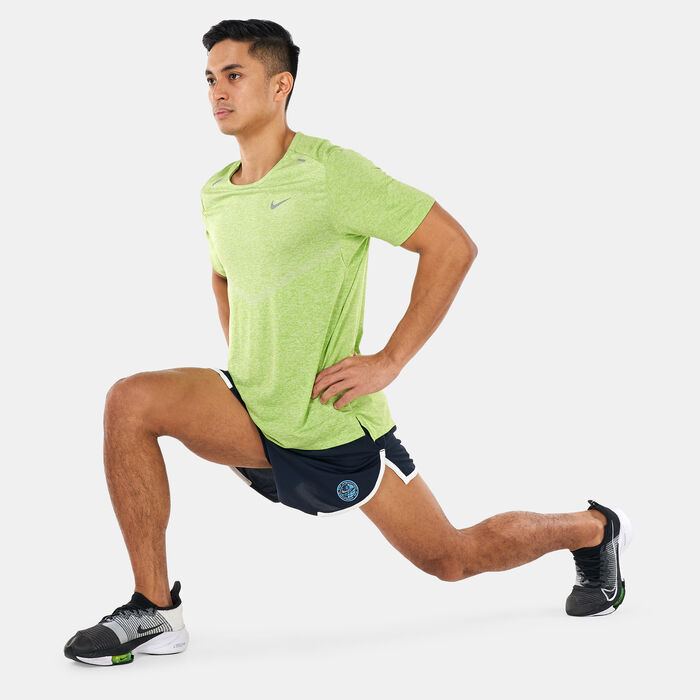 Nike Men's Dri-FIT Heritage 4-inch Knit Brief-Lined Running Shorts Nike Men's Dri-FIT Heritage 4-inch Knit Brief-Lined Running Shorts image number 2