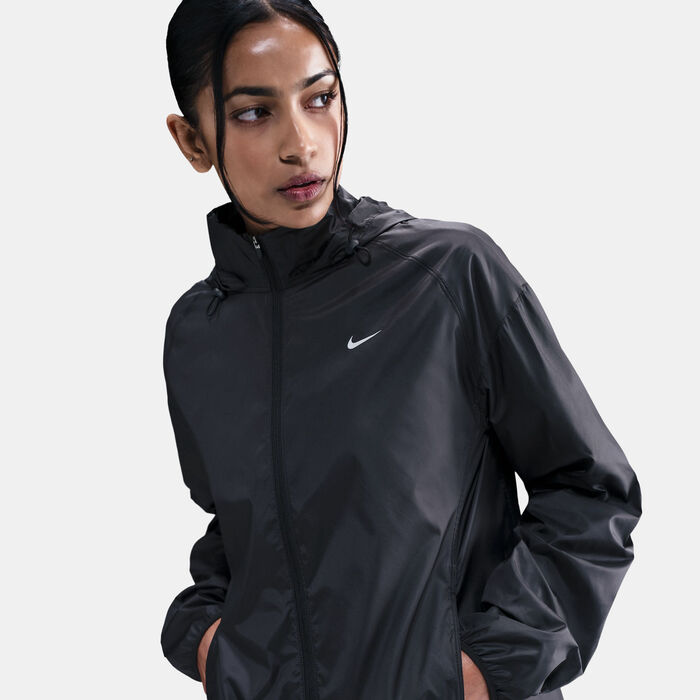 Nike Women's Tempo Repel Running Jacket Black Nike Women's Tempo Repel Running Jacket Black image number 3