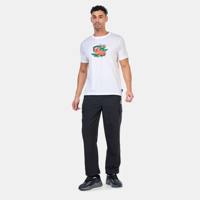 PUMA Men's Graphics Spritz T-Shirt White PUMA Men's Graphics Spritz T-Shirt White image number 2
