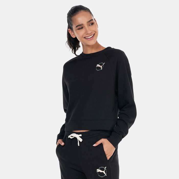 PUMA Women's Better Sportswear Sweatshirt Black image number 0