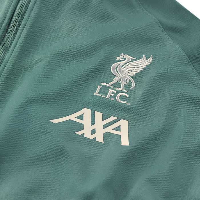 Nike Kids' Liverpool Strike Dri-FIT Football Tracksuit Green Nike Kids' Liverpool Strike Dri-FIT Football Tracksuit Green image number 4