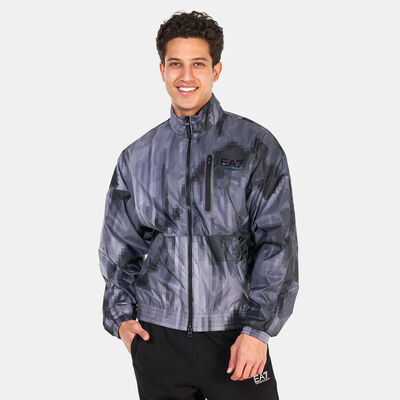 EA7 Emporio Armani Men's Ventus 7 Bomber Jacket Grey EA7 Emporio Armani Men's Ventus 7 Bomber Jacket Grey