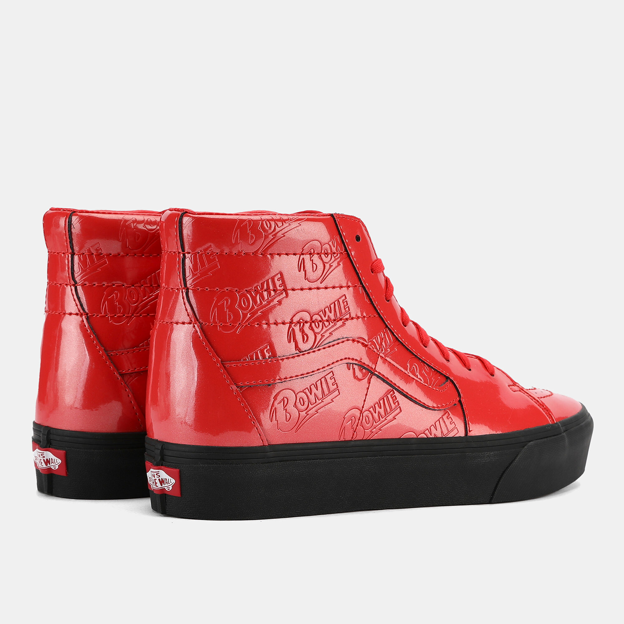David bowie store red vans
