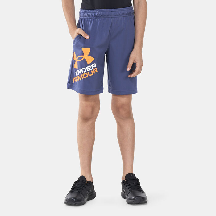 Under Armour Kids' UA Prototype 2.0 Logo Shorts Blue Under Armour Kids' UA Prototype 2.0 Logo Shorts Blue image number 0