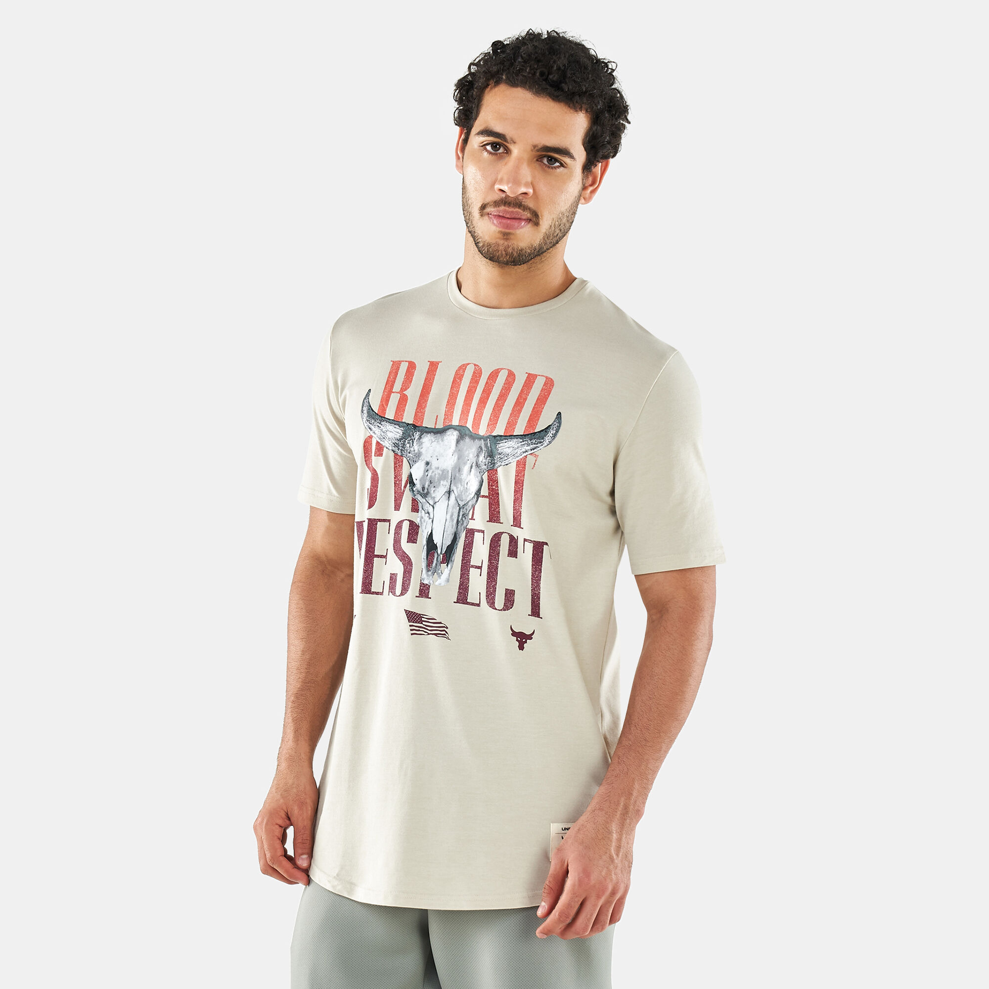 Ua project rock top t shirt