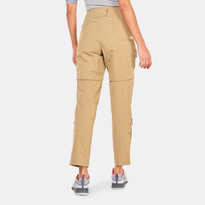 The North Face Women's Exploration Convertible Pants Black The North Face Women's Exploration Convertible Pants Black image number 1