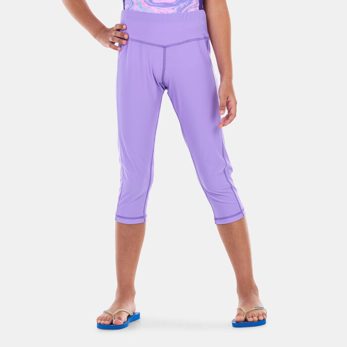 COEGA Kids' 3/4 Swimming Tights Purple image number 0