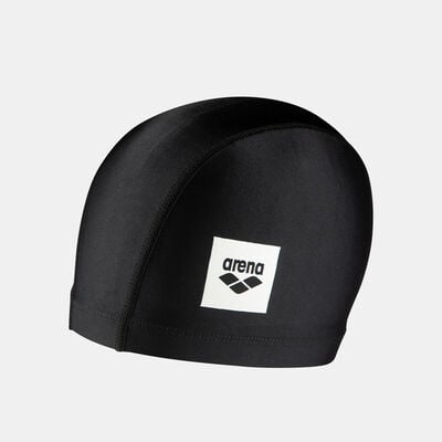Arena Logo Swimming Cap Black Arena Logo Swimming Cap Black