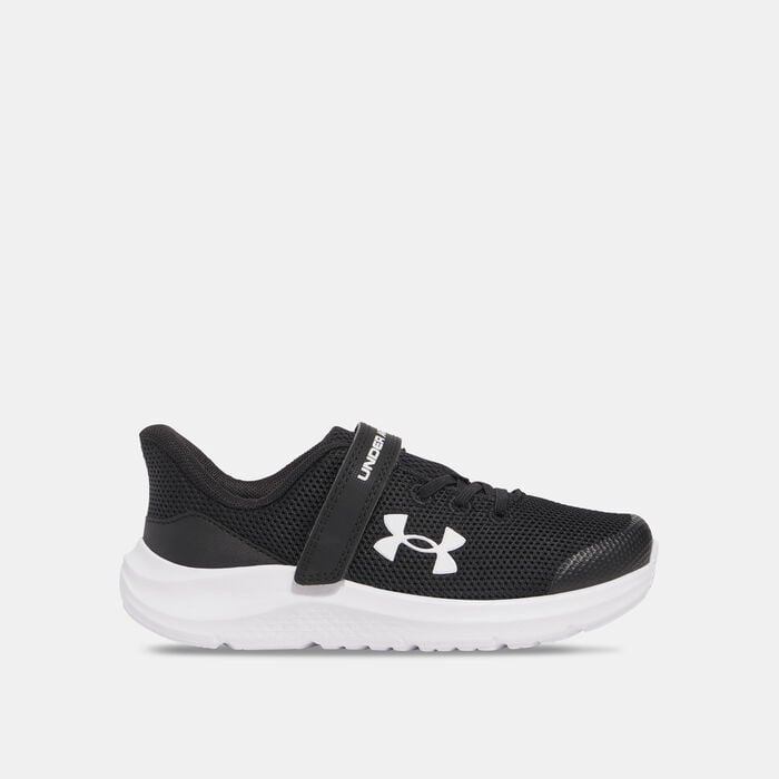 Under Armour Kids' Pursuit 4 AC Running Shoes Black Under Armour Kids' Pursuit 4 AC Running Shoes Black image number 0