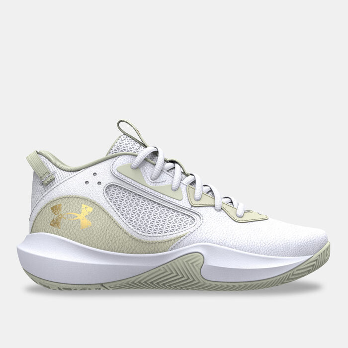 Under Armour Lockdown 6 Basketball Shoes White image number 0