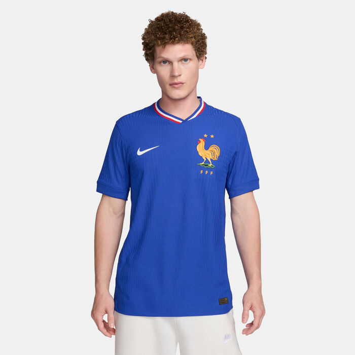 Nike Men's France Dri-FIT ADV Match Home Football Jersey - 2024 Blue Nike Men's France Dri-FIT ADV Match Home Football Jersey - 2024 Blue image number 0