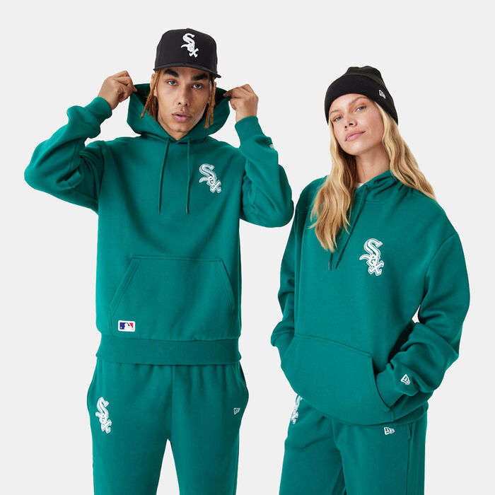 New Era Men's Chicago White Sox League Essentials Pullover Hoodie Green image number 0