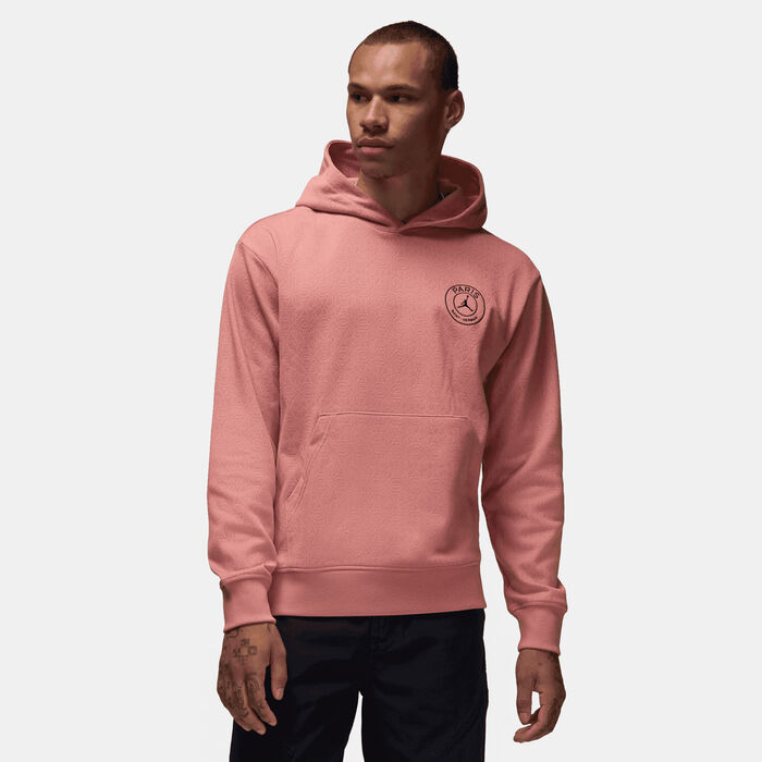 Nike Men's Paris Saint-Germain Fleece Hoodie Pink Nike Men's Paris Saint-Germain Fleece Hoodie Pink image number 0