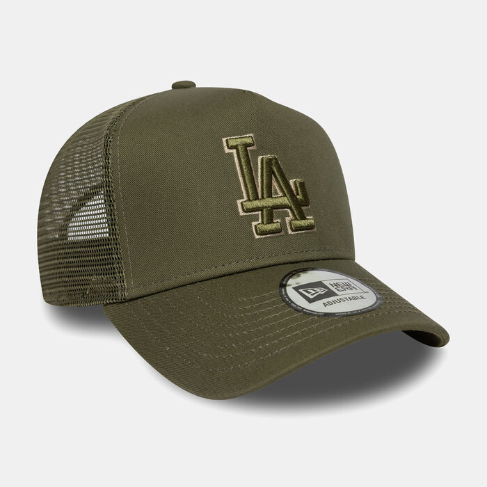 New Era Men's MLB Los Angeles Dodgers Outline 9FORTY Cap Green New Era Men's MLB Los Angeles Dodgers Outline 9FORTY Cap Green image number 2