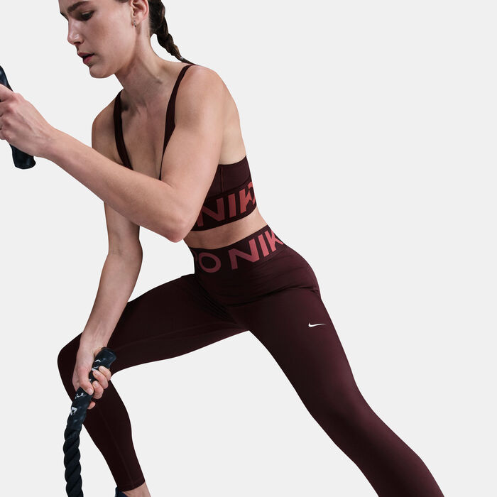 Nike Women's Pro Sculpt Training Leggings Pink Nike Women's Pro Sculpt Training Leggings Pink image number 5