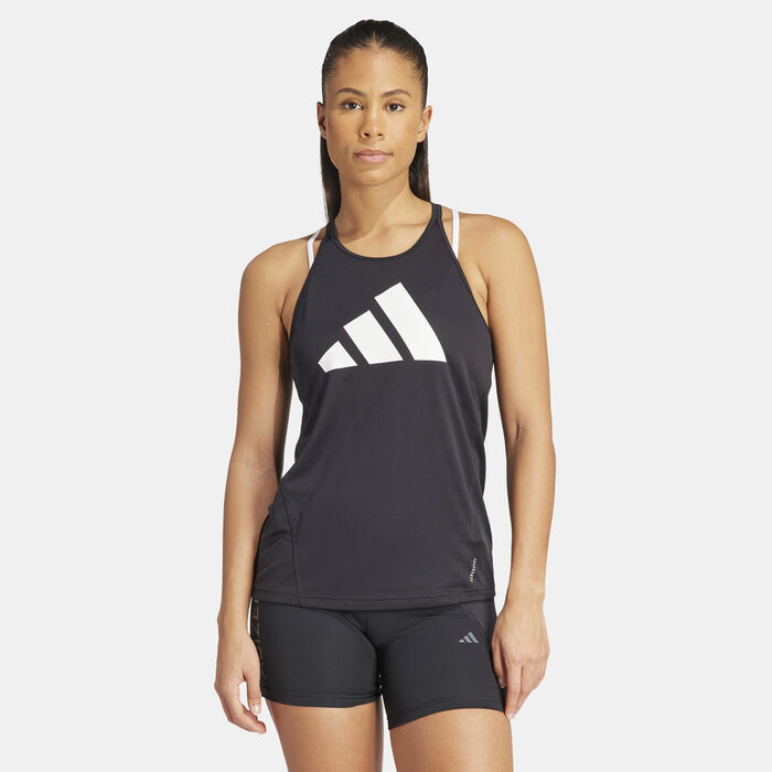 adidas Women's Run It Tank Top Black adidas Women's Run It Tank Top Black image number 0