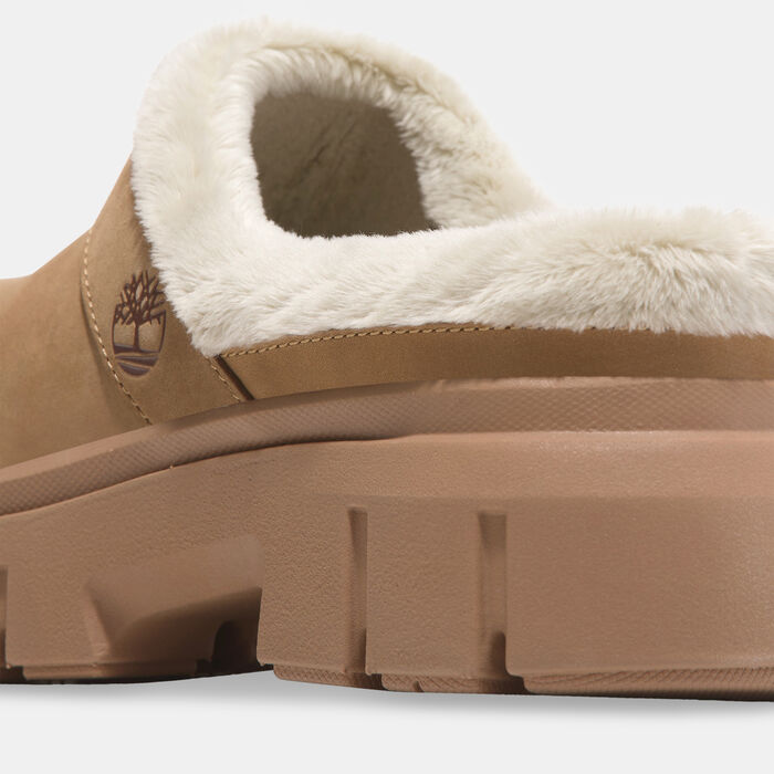 Timberland Women's Greyfield Warm Lined Slip-On Shoes Beige Timberland Women's Greyfield Warm Lined Slip-On Shoes Beige image number 5