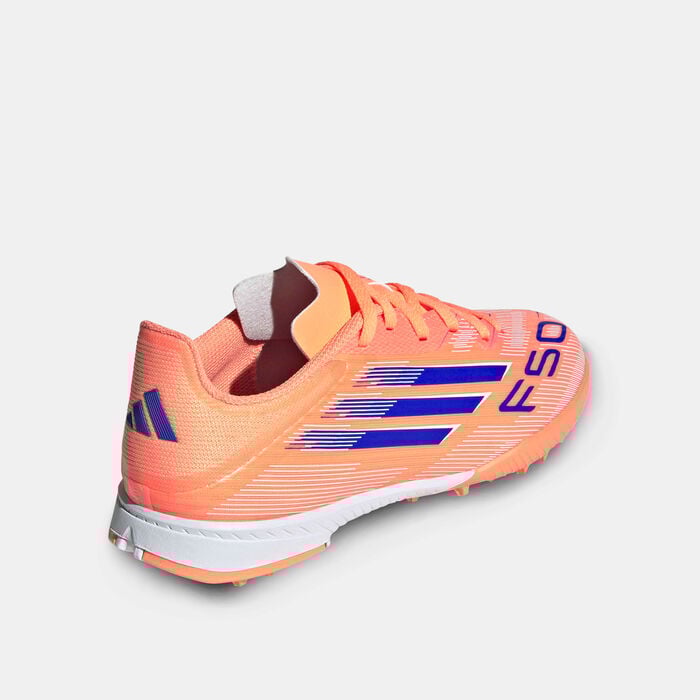 adidas Kids' F50 League Turf Ground Football Shoes Orange adidas Kids' F50 League Turf Ground Football Shoes Orange image number 7