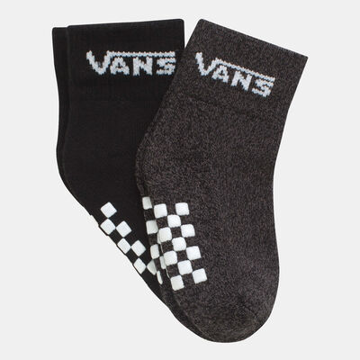 Vans Kids' Classic Crew Socks (2 Pairs) Black
