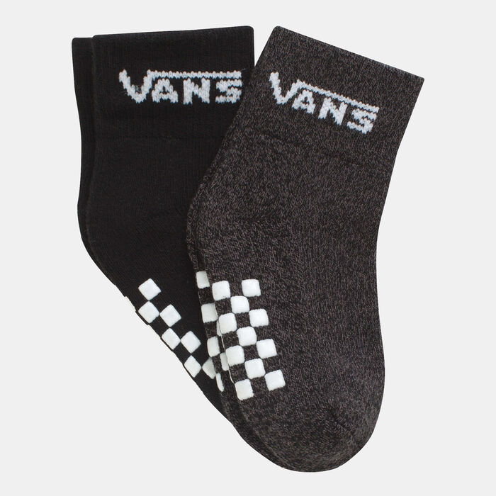 Vans Kids' Classic Crew Socks (2 Pairs) Black image number 0