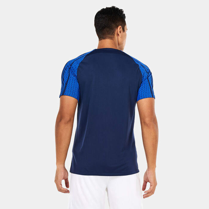 Nike Men's Dri-FIT France Strike Training Top Blue Nike Men's Dri-FIT France Strike Training Top Blue image number 1