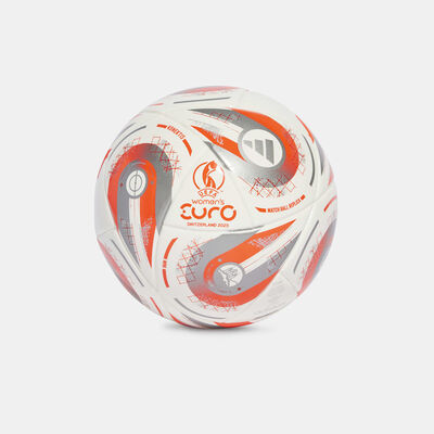 adidas UEFA Women's Euro25 Final League Mini Football White
