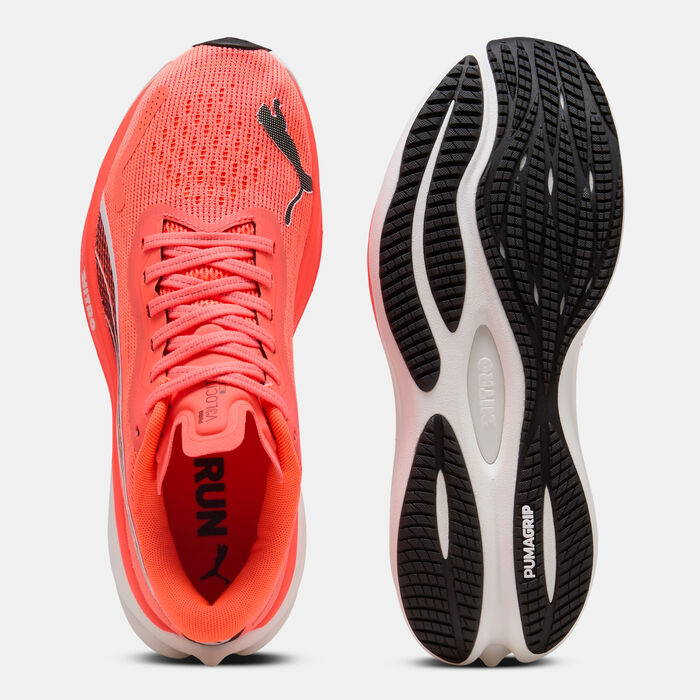 PUMA Women's Velocity NITRO 3 Running Shoes Red PUMA Women's Velocity NITRO 3 Running Shoes Red image number 3