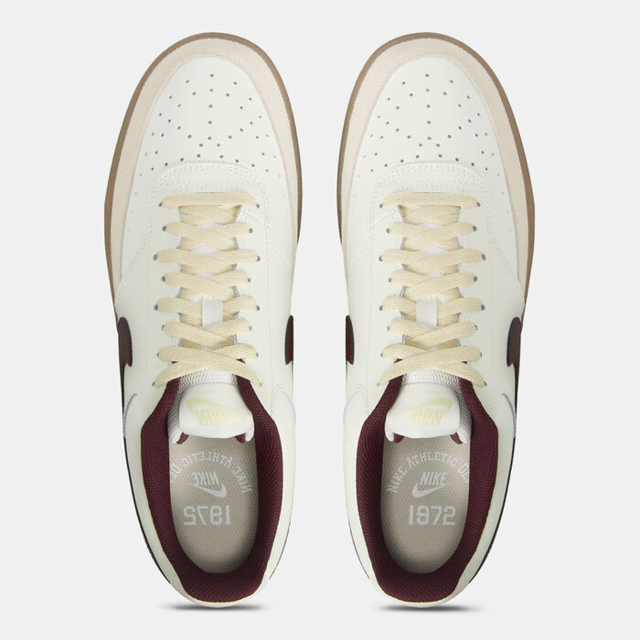Nike Men's Court Vision Low Shoes Ivory Nike Men's Court Vision Low Shoes Ivory image number 5